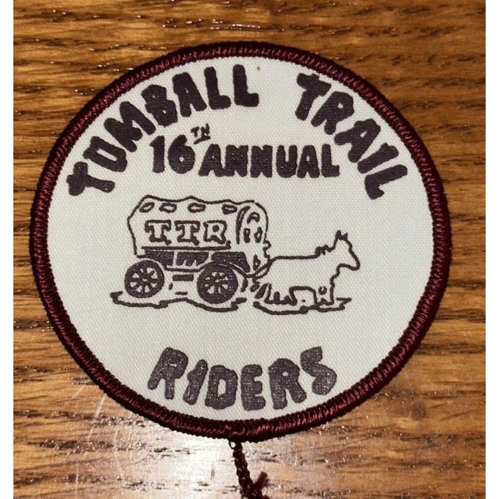 VTG Girl Scouts USA Houston,Tx Tomball Trail 16th Annual Riders Patch TTR